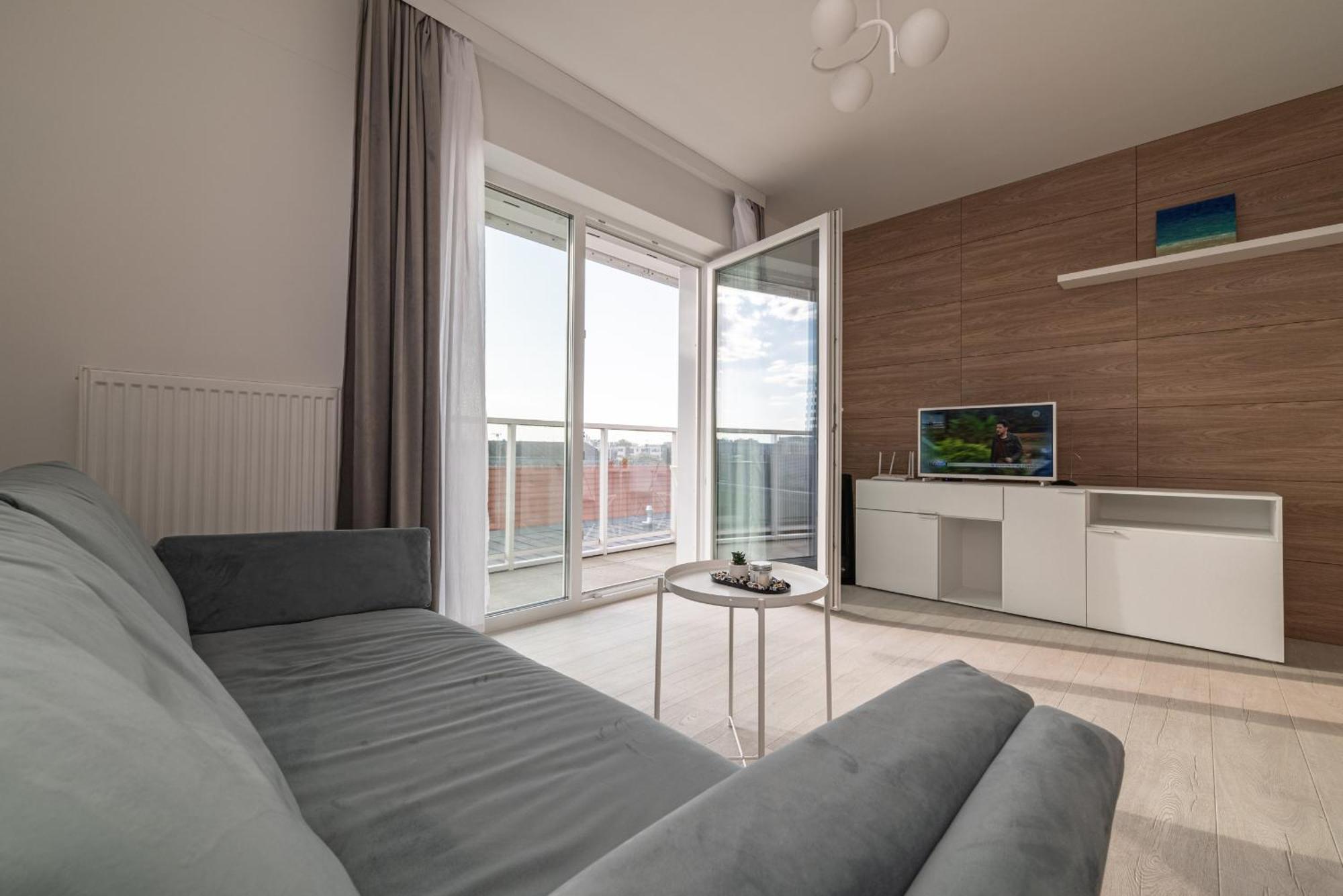 Witolda Riverside Apartments - Balcony, City View - By Rentujemy Wroclaw Exterior photo